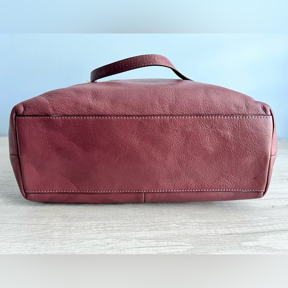 Coach Pebbled Leather Madison Tote with Original Duster - Picture 6 of 14